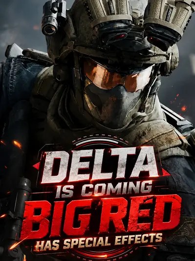 Delta is Coming, Big Red Has Special Effects