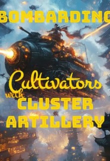 Bombarding Cultivators with Cluster Artillery